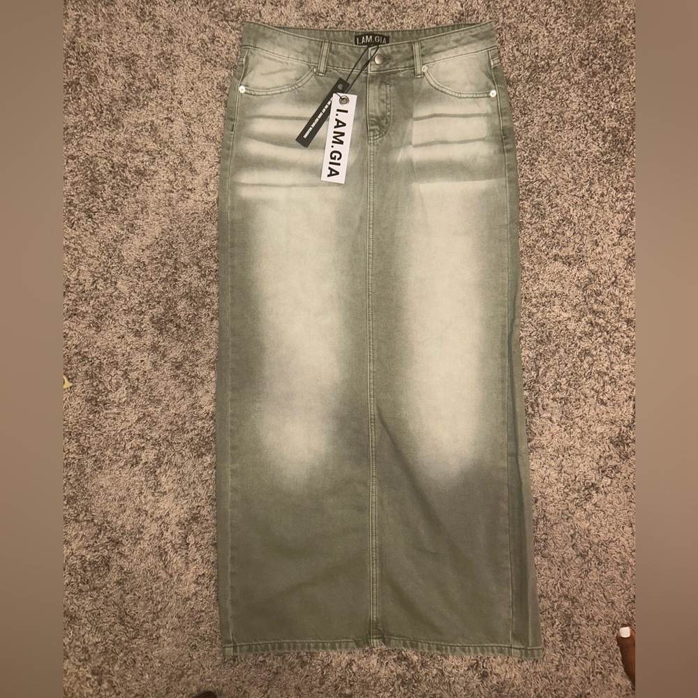 I Am Gia low rise maxi skirt